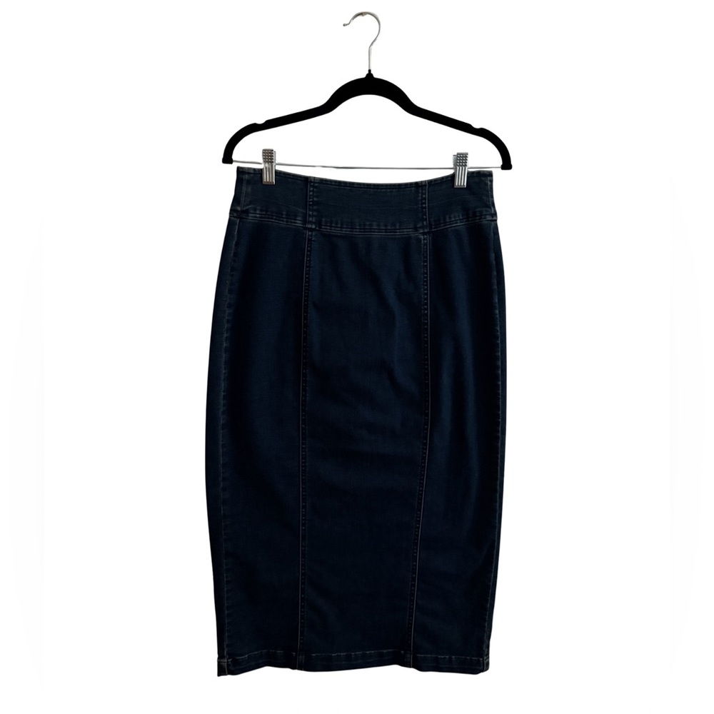 New York & Company Denim Pencil Skirt